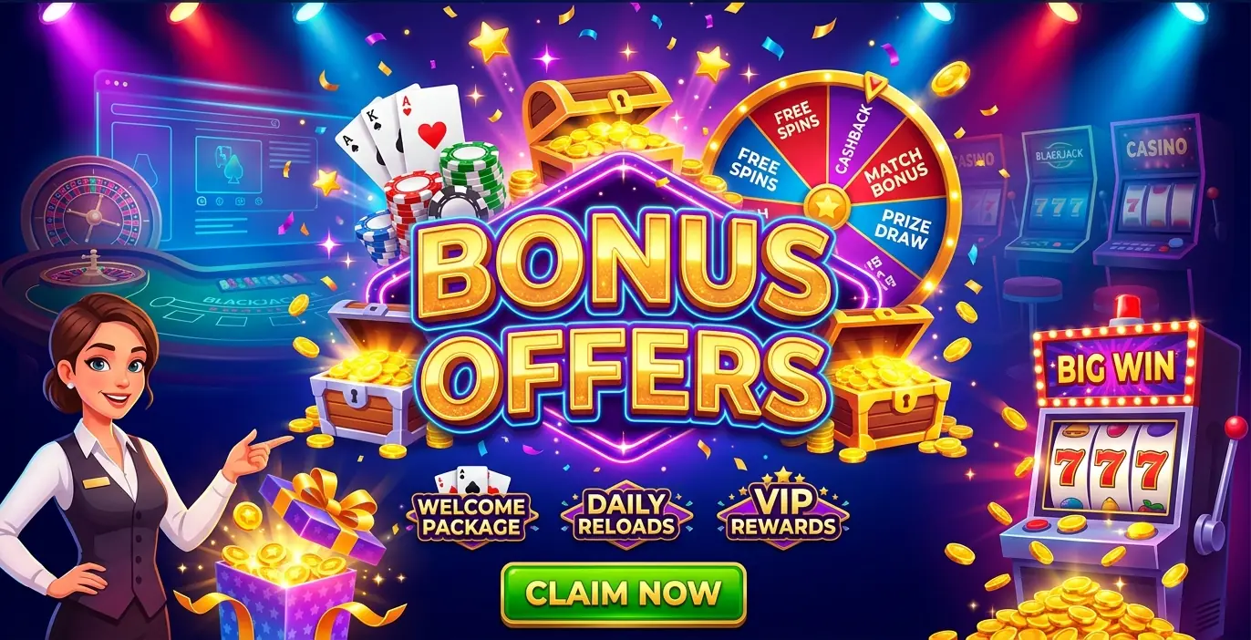 Erbjudanden hos Gamblii casino
