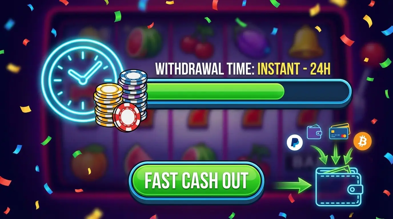 Uttagstid hos Gamblii casino